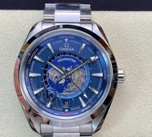Omega Seamaster 220.10.43.22.03.001 VS Factory 1:1 Best Edition Replica Watch Blue Dial Swiss ETA8938